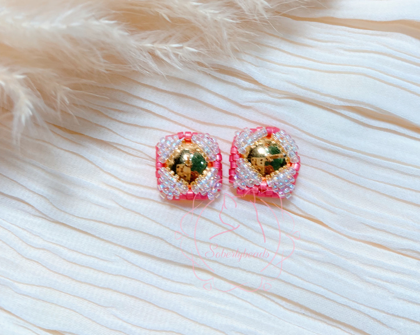 Cuboid Studs - 10mm