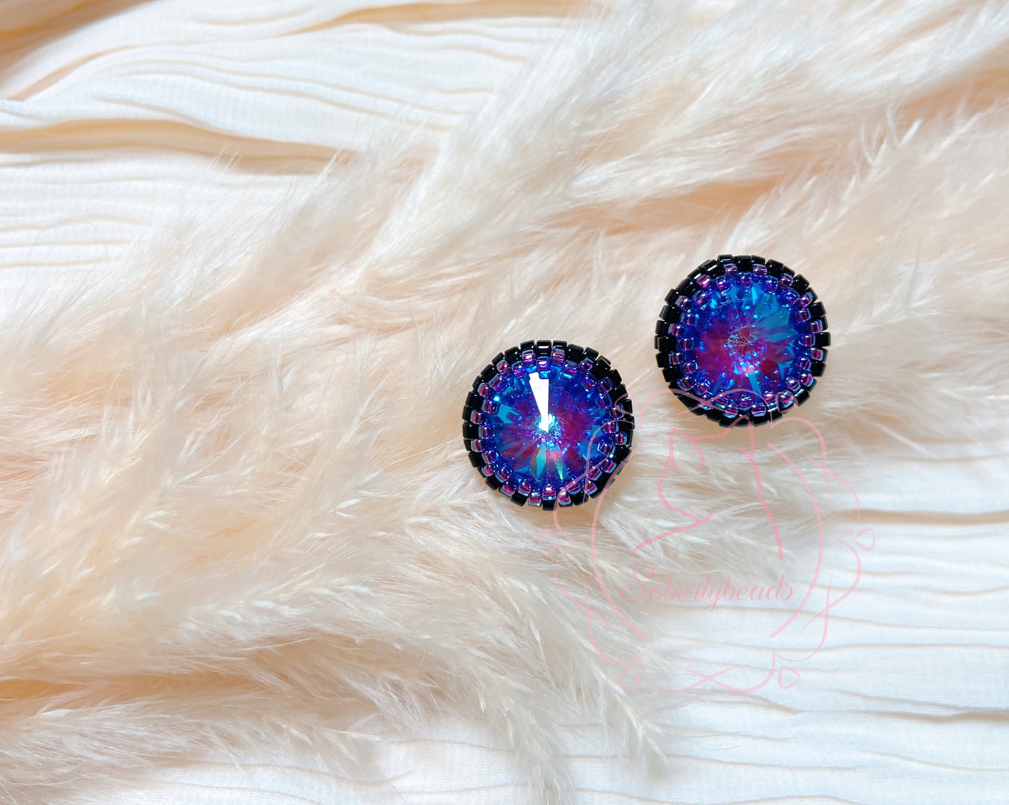Cats Eyes - 12mm Blue series