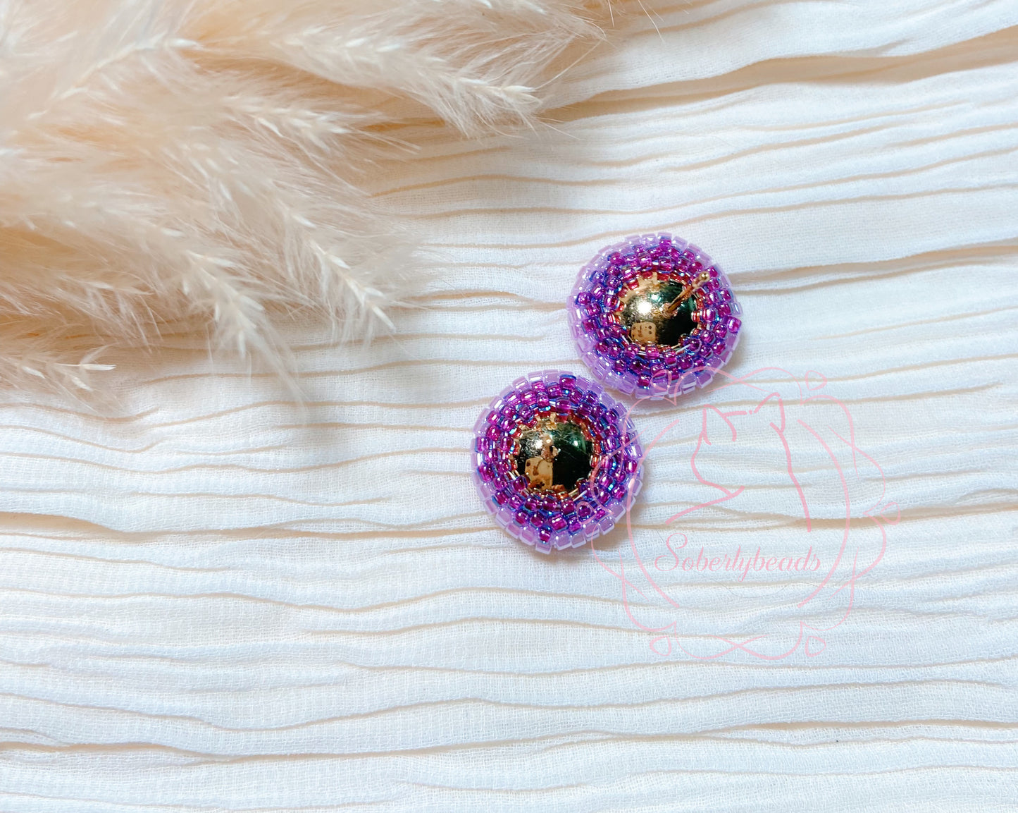 Cats Eyes - 12mm AB Crystal series