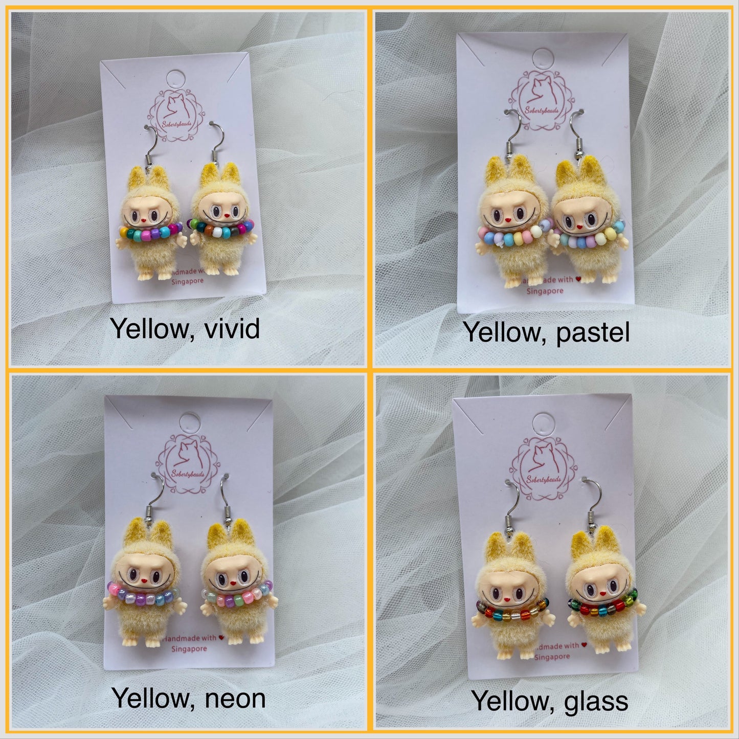 Labubu Earrings (3cm)