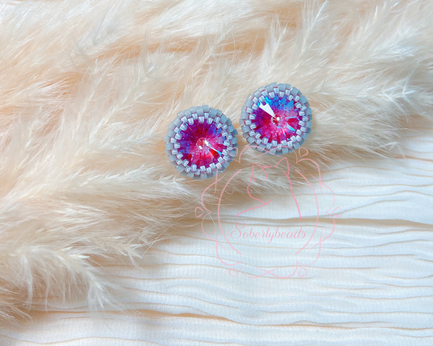 Cats Eyes - 12mm Royal Red series