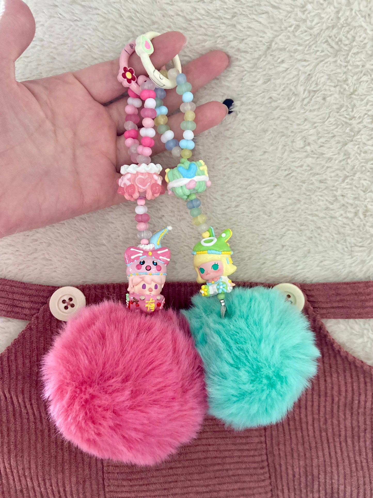 Popmart bag charms